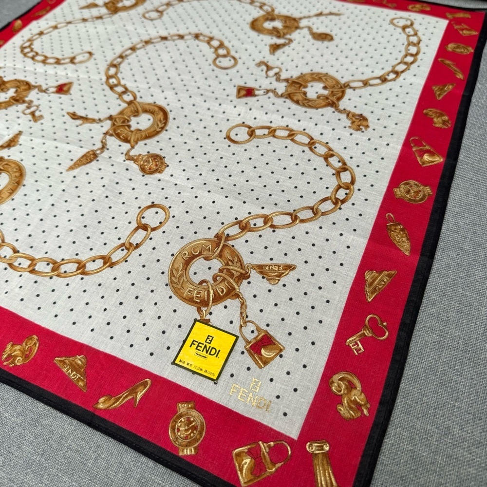 🆕🧣FENDI Handkerchief Scarf✨​ - Picture 5 of 15